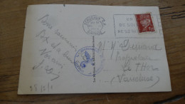 WWII, Cartee Censuree 1943 , BORDEAUX ............BOITE1.......... 517 - 1921-1960: Periodo Moderno