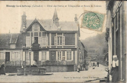 BLANGY LE CHATEAU Hôtel Des Postes Et Télégraphes Et Route De Lisieux - Andere & Zonder Classificatie