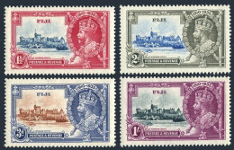Fiji 110-113, Hinged. Mi 85-88. King George V Silver Jubilee Of The Reign, 1935. - Fidji (1970-...)