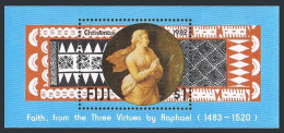 Fiji 480,MNH.Michel 474 Bl.4. Christmas 1982.Faith,by Raphael.  - Fidji (1970-...)