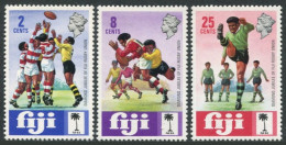 Fiji 330-332, MNH. Michel 303-305. Fiji Rugby Union, 60th Ann. 1973. - Fidji (1970-...)