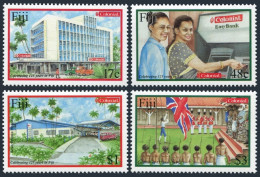 Fiji 937-940,MNH.Michel 988-991. Colonial Financial Services Group-125,2001. - Fidji (1970-...)
