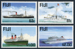 Fiji 843-846,847,MNH.Michel 873-876,Bl.29. Maritime Heritage,Ships.AUSTRALIA-99. - Fiji (1970-...)