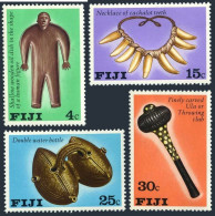 Fiji 389-392, MNH. Mi 379-382. Artifacts 1978. Wooden Oil Dish, Necklace,Bottles - Fidji (1970-...)
