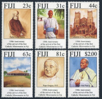 Fiji 713-718, MNH. Mi 716-721. First Catholic Missionaries In Fiji, 150, 1994. - Fidji (1970-...)