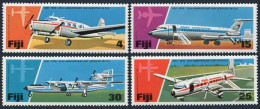 Fiji 367-370, MNH. Michel 354-357. Fiji Air Service, 25th Ann. 1976. Planes. - Fidji (1970-...)