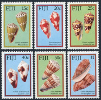 Fiji 564-569, MNH. Mi 559-564. Cone Shells 1987. Weasel, Pertusus, Admiral, - Fiji (1970-...)