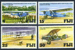 Fiji 385-388, MNH. Mi 375-378. Kingsford-Smiths Trans-Pacific Flight, 50, 1978. - Fiji (1970-...)