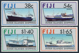 Fiji 661-664, MNH. Michel 656-659. Inter-islands Shipping, 1992. - Fiji (1970-...)