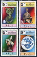 Fiji 757-760, 761, MNH. Mi 765-768,Bl.17. Ancient Chinese Artifacts. CHINA-1996. - Fidji (1970-...)