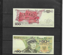 C/286         Pologne    -   2 Billets Neufs - Pologne