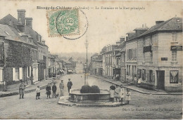 BLANGY LE CHATEAU La Fontaine Et La Rue Principale - Sonstige & Ohne Zuordnung