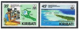 Kiribati 509-510,MNH.Michel 511-512. Telecommunications Decade,1988.Telephone, - Kiribati (1979-...)