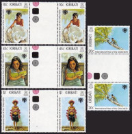 Kiribati 345-348 Gutter, MNH. Michel 342-345. Year Of Child IYC-1979. - Kiribati (1979-...)