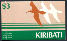 Kiribati 392A, 396 Booklet, MNH. Brown Noddies, Curlews, 1985. - Kiribati (1979-...)
