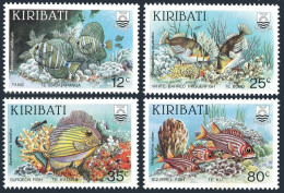 Kiribati 452-455, MNH. Michel 451-454. Coral Reef Fish, 1985. - Kiribati (1979-...)