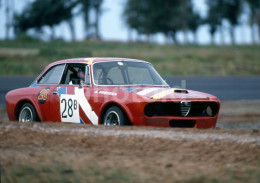 1997 ALFA ROMEO GTV CAR RACING AUTODROMO MOÇAMBIQUE AFRICA AFRIQUE 35mm PRESS DIAPOSITIVE SLIDE Not PHOTO No FOTO NB4127 - Diapositives (slides)