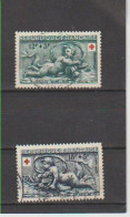 1952 N°937 Et 938 Croix Rouge Oblitérés (lot 175) - Used Stamps