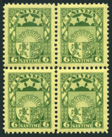 Latvia 155 Block/4, MNH. Mi 118y. Arms, Stars Of Vidzeme, Kurzeme, Latgale, 1931 - Letland