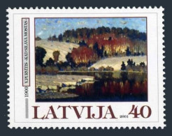 Latvia 523,MNH. Kad Silavas Mostas,by Vilhelmis Purvitis,1872-1945,2001. - Latvia