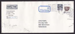 Denmark: Cover To Netherlands, 1992, 2 Stamps, History, Heritage (minor Crease & Cancel Ink Stain) - Storia Postale