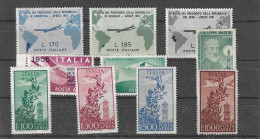 Italien - Selt./postfr. LP-Serien Aus 1948/61 - Aus Michel 763/1102! - 1991-00: Nieuw/plakker