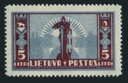 Lithuania 294, MNH. Michel 401. Knight, 1934. - Litauen