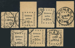 Lithuania 20-26, Used. Michel 20-26, Third Kaunas Issue,1919. - Lithuania