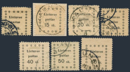 Lithuania 13-19,used.Michel 13-19. Second Kaunas Issue,1919. - Lituania