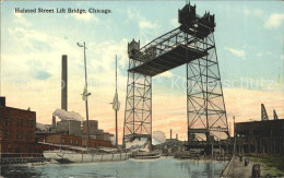 72081906 Chicago_Illinois Halsted Street Lift Bridge - Other & Unclassified