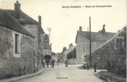 CPA - Sivry-Courtry - Route De Fontaine-le-Port - Andere & Zonder Classificatie