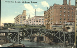 72081896 Chicago_Illinois Metropolitan Elevated Lift Bridge - Other & Unclassified