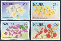Nauru 325-328, MNH. Michel 324-327. Flowers 1986. - Nauru