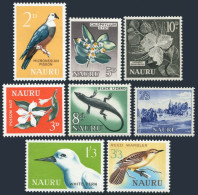 Nauru 49-56,MNH. Pigeon,Poison Nut Flower,Balsam,Lizard,Capparis,White Tern,1963 - Nauru