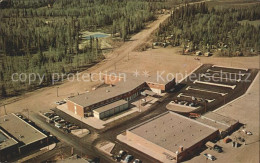 72077846 Hinton Alberta Million Dollar Athabaska Valley Hotel Aerial View Hinton - Unclassified