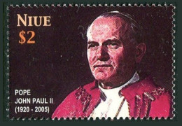 Niue 794, MNH. Pope John Paul II, 1920-2005. 2005. - Niue