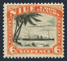 Niue 58 Unwmk, Lightly Hinged. Michel 43. R.M.S.Monowai, 1932. - Niue