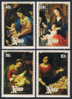 Niue 457-460, MNH. Mi 596-599. Christmas 1984. Paintings By Vaccaro, Murillo. - Niue