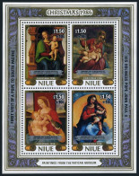 Niue B60 Ad,B61, MNH. Visit Of Pope John Paul II To The South Pacific.Christmas. - Niue