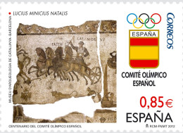 España 2012 Edifil 4731 Sello ** Deportes Centenario Del Comite Olimpico Español Lucius Minucius Natalis Michel 4708 - Unused Stamps