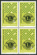 Norfolk 114 Block/4, MNH. Michel 93. Lions International, 50th Ann. 1967. - Norfolk Eiland