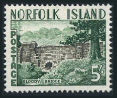 Norfolk 40, MNH. Michel 35. Bloody Bridge, 1960. - Isla Norfolk