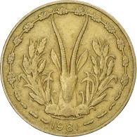 Communauté économique Des États De L'Afrique De L'Ouest, 10 Francs, 1981 - Sonstige – Afrika