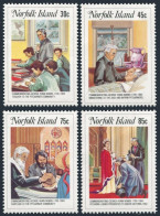 Norfolk 352-355, MNH. Michel 352-355. Rev. George Hunn Nobbs, 1984. - Norfolkinsel