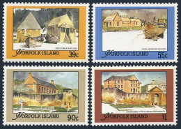 Norfolk 444-447, MNH. Michel 447-450. Convict Era Georgian Architecture, 1988. - Norfolk Island