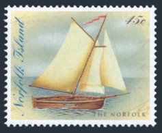 Norfolk 663-664,MNH.Michel 676,677 Bl.26. The Norfolk,200,1998.Sail Longboat. - Ile Norfolk