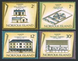 Norfolk 157/161/164/169, MNH. Architecture, Set Issued 05.01.1974. - Norfolkinsel