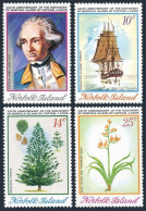 Norfolk 175-178, MNH. Mi 154-157. Discovery-200.James Cook.Resolution, Pine,Flax - Norfolkinsel