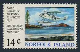 Norfolk 174, MNH. Michel 153. Gipsy Moth Over Norfolk, Airplane. 1974. - Norfolkinsel