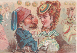 Turkish Old Man With Young Blond  Prostitute Drinking Prostitution Sultan - Turquia